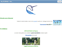 Tablet Screenshot of alicorno.com